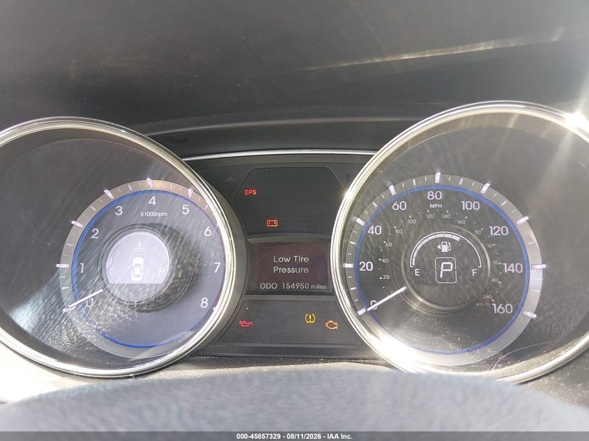 2012 HYUNDAI SONATA auction photo 7