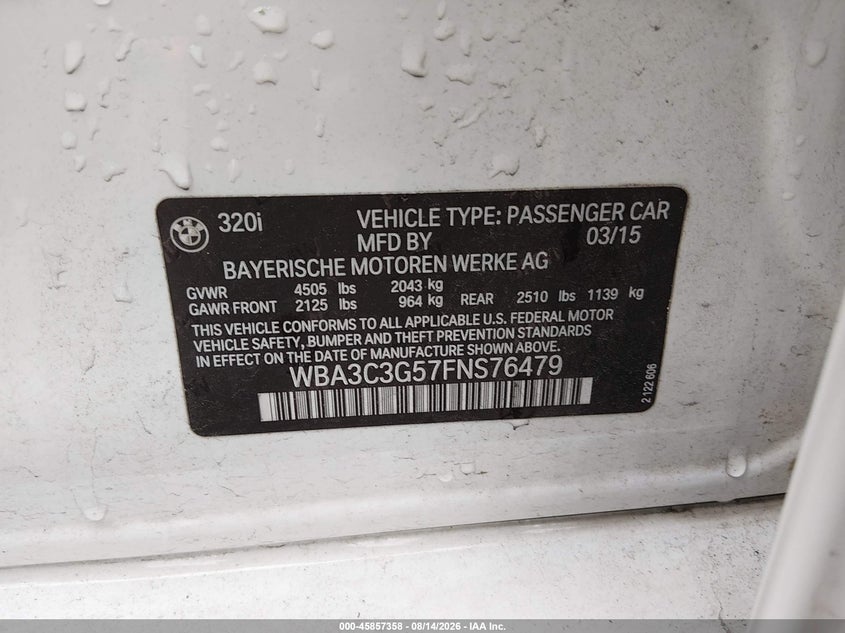 BMW 320I - zdjęcie 9
