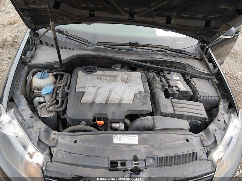 2011 VOLKSWAGEN JETTA WAGON 2.0L I-4 DI, DOHC, TURBO, 140HP