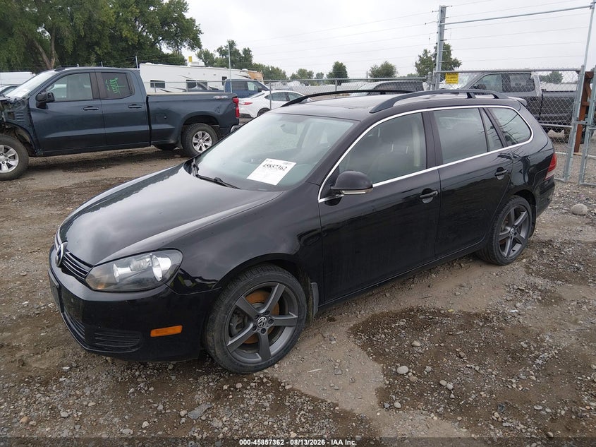 2011 VOLKSWAGEN JETTA WAGON 2.0L I-4 DI, DOHC, TURBO, 140HP