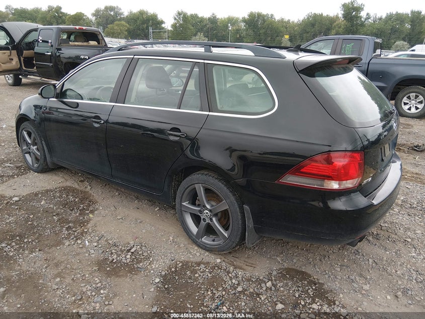 2011 VOLKSWAGEN JETTA WAGON 2.0L I-4 DI, DOHC, TURBO, 140HP