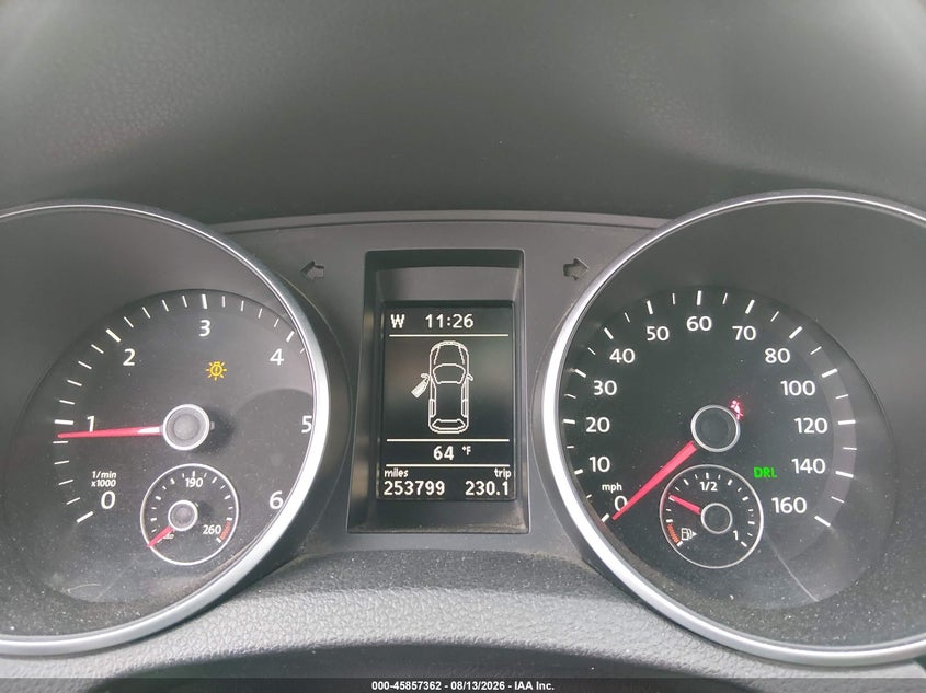2011 VOLKSWAGEN JETTA WAGON 2.0L I-4 DI, DOHC, TURBO, 140HP