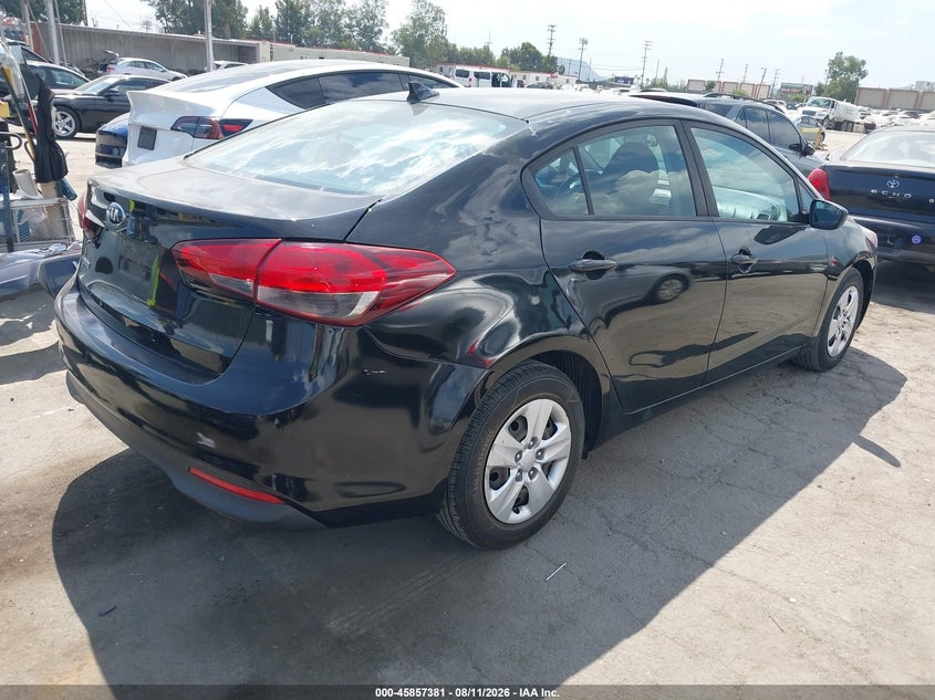 2017 KIA FORTE SEDAN 2.0L I-4 DOHC, VVT, 147HP