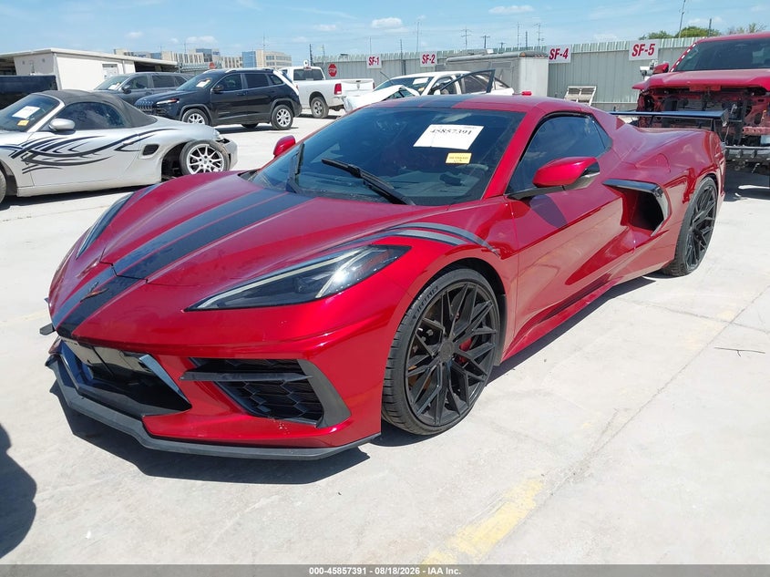 2022 Chevrolet Corvette, Right Side, IAAI, VIN 1G1YB3D44N5115344 — photo 2
