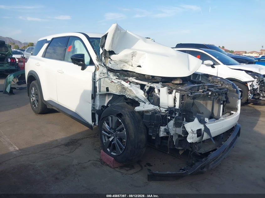 2025 Nissan Pathfinder S Fwd, Перёд, IAAI, VIN 5N1DR3AA3SC285404