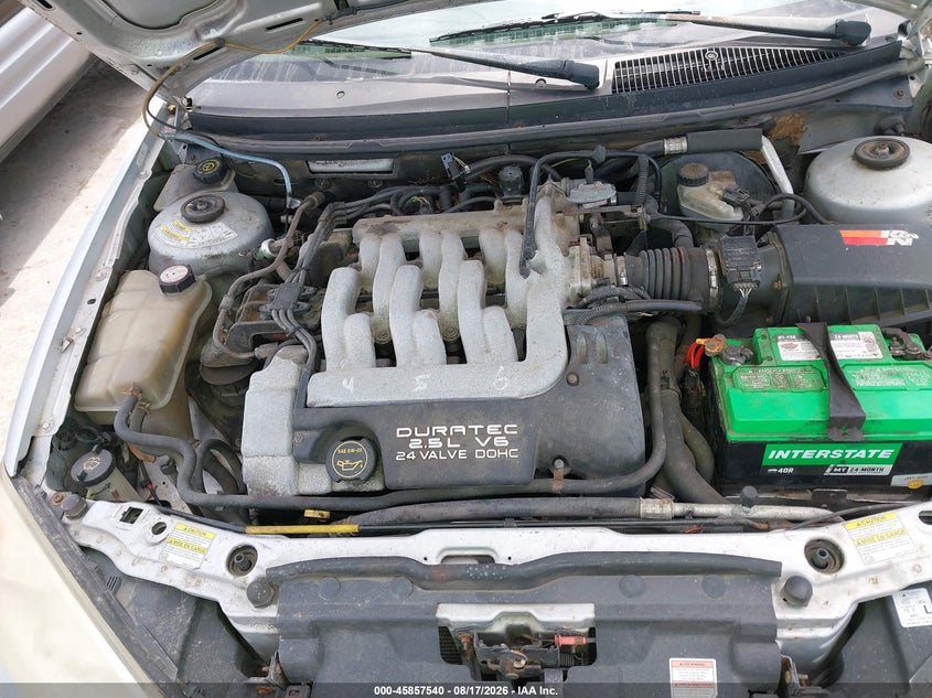 2001 MERCURY COUGAR COUPE 2.5L V-6 DOHC, 170HP