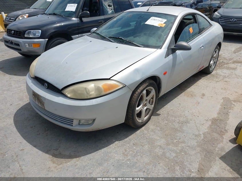 2001 MERCURY COUGAR COUPE 2.5L V-6 DOHC, 170HP