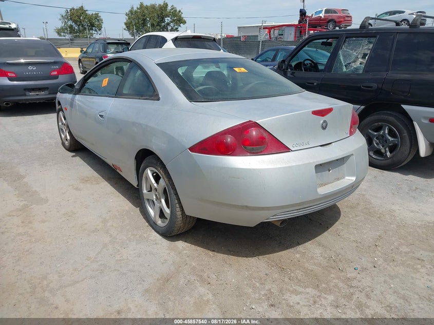 2001 MERCURY COUGAR COUPE 2.5L V-6 DOHC, 170HP