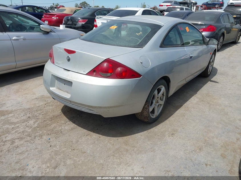 2001 MERCURY COUGAR COUPE 2.5L V-6 DOHC, 170HP