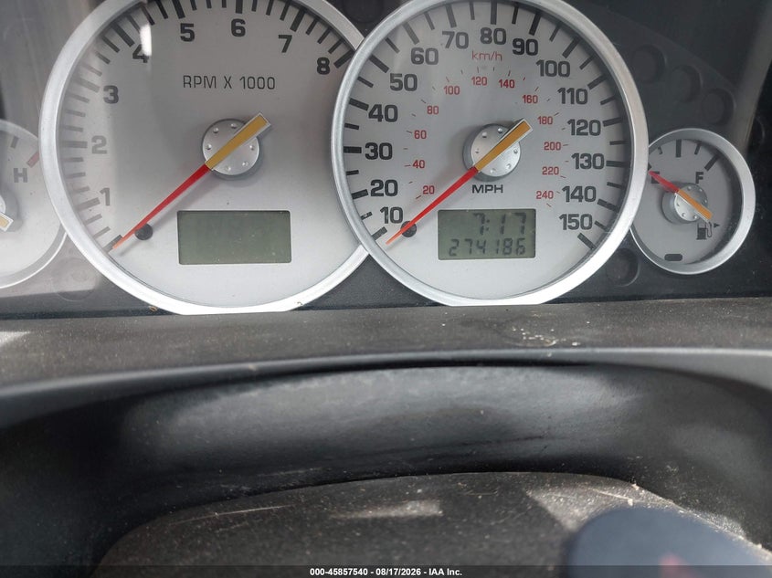 2001 MERCURY COUGAR COUPE 2.5L V-6 DOHC, 170HP