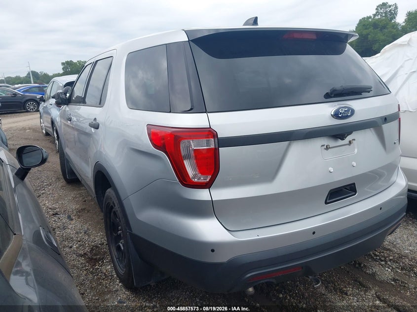 Vin: 1fm5k8ar7ggc07476, lot: 46356506, ford utility police interceptor 20163