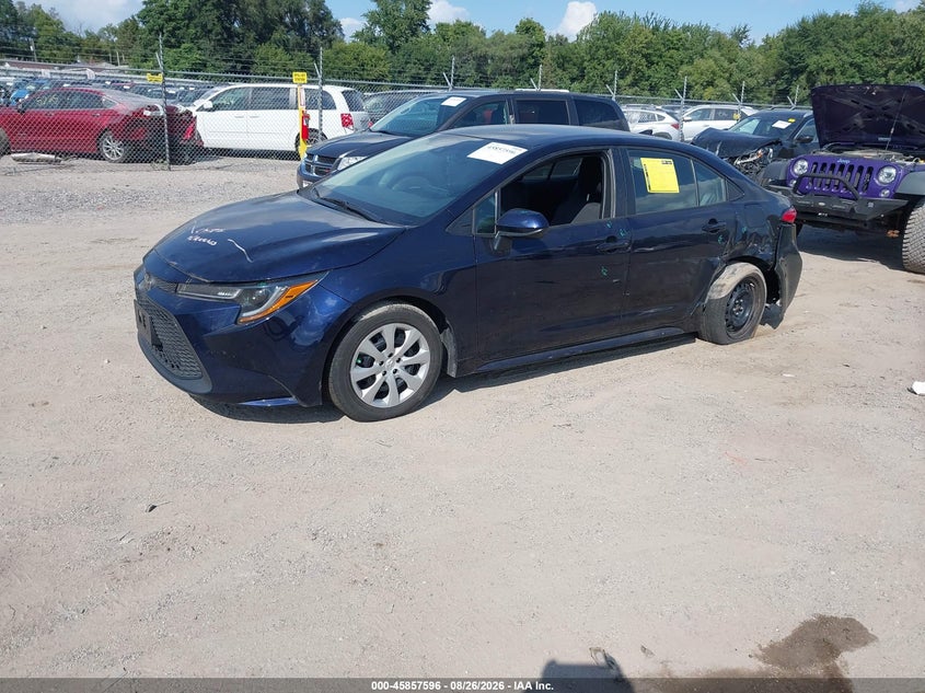 2022 Toyota Corolla, Left Side, IAAI, VIN 5YFEPMAE0NP358859 — photo 2