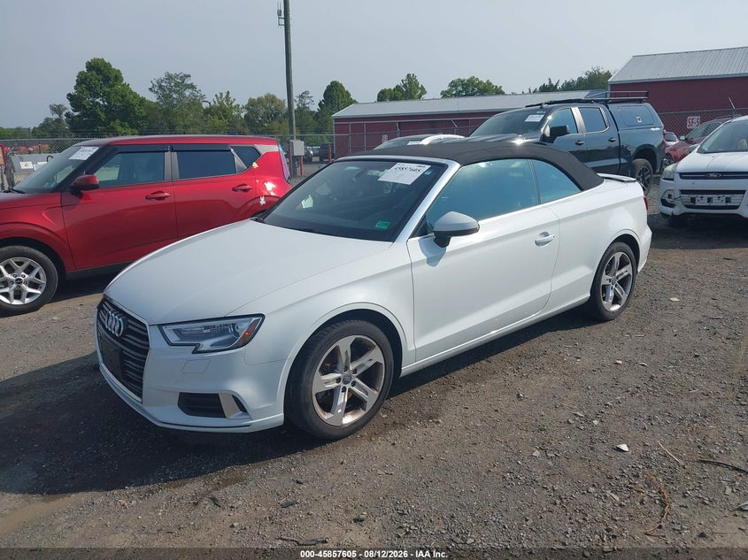 2018 Audi A3, Удар сзади, IAAI, VIN WAU78LFF3J1031384 — фото 2