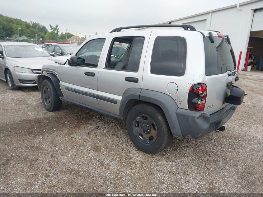 JEEP LIBERTY 2007 VIN 1J4GK48K87W629500