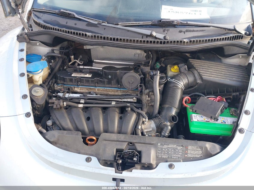 2010 VOLKSWAGEN BEETLE HATCHBACK 2.5L I-5 DOHC, VVT, 150HP