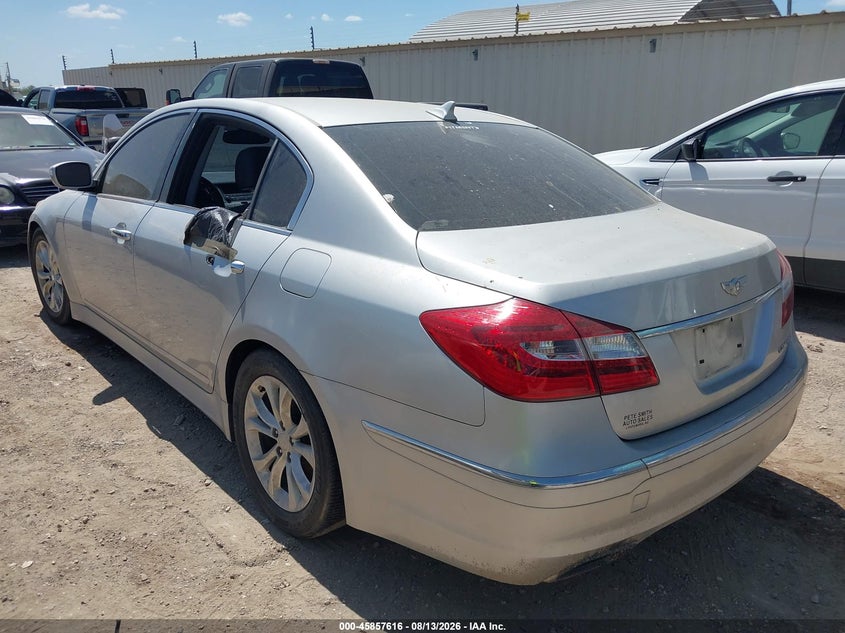 HYUNDAI GENESIS 2013 VIN KMHGC4DD3DU244391
