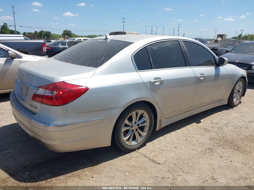 HYUNDAI GENESIS 2013 VIN KMHGC4DD3DU244391