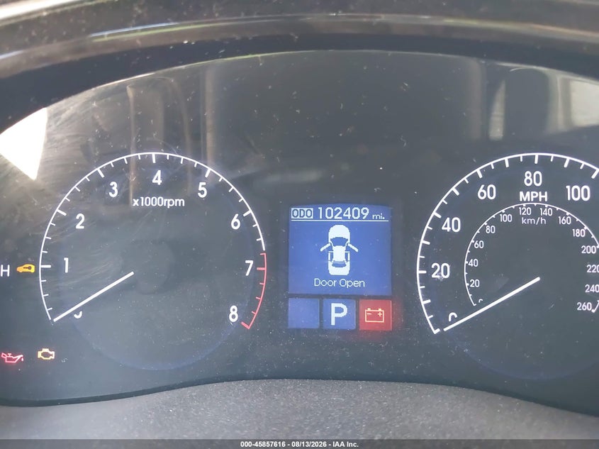 HYUNDAI GENESIS 2013 VIN KMHGC4DD3DU244391