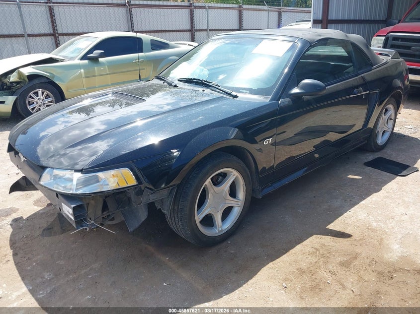 FORD MUSTANG 2000 VIN 1FAFP45X2YF110081