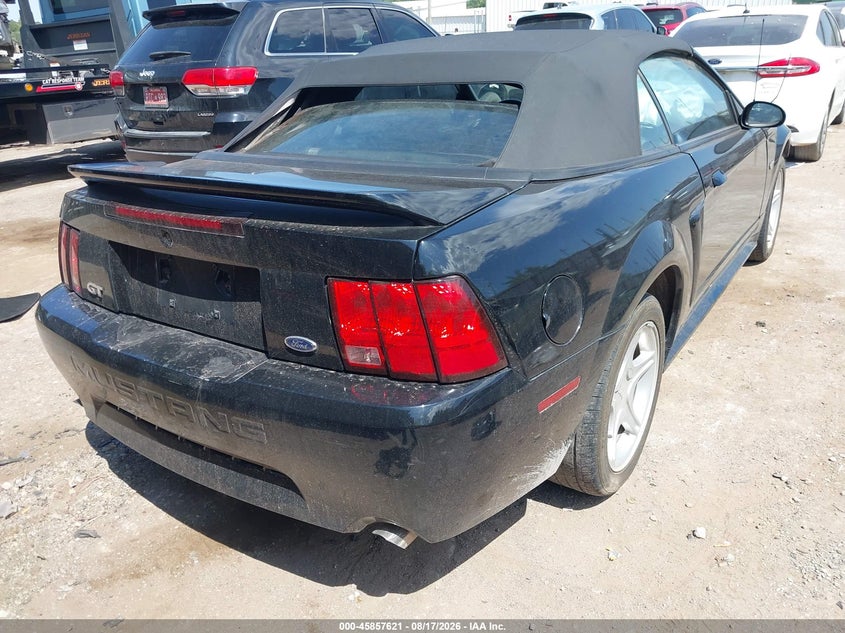 FORD MUSTANG 2000 VIN 1FAFP45X2YF110081