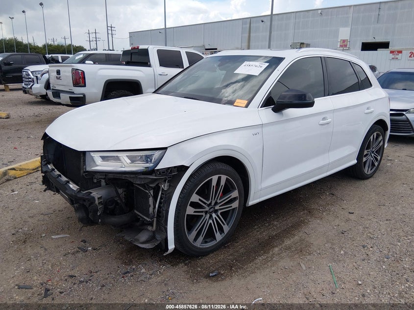 Vin: wa1c4afy1j2223605, lot: 46356558, audi sq5 3.0t premium plus 20182