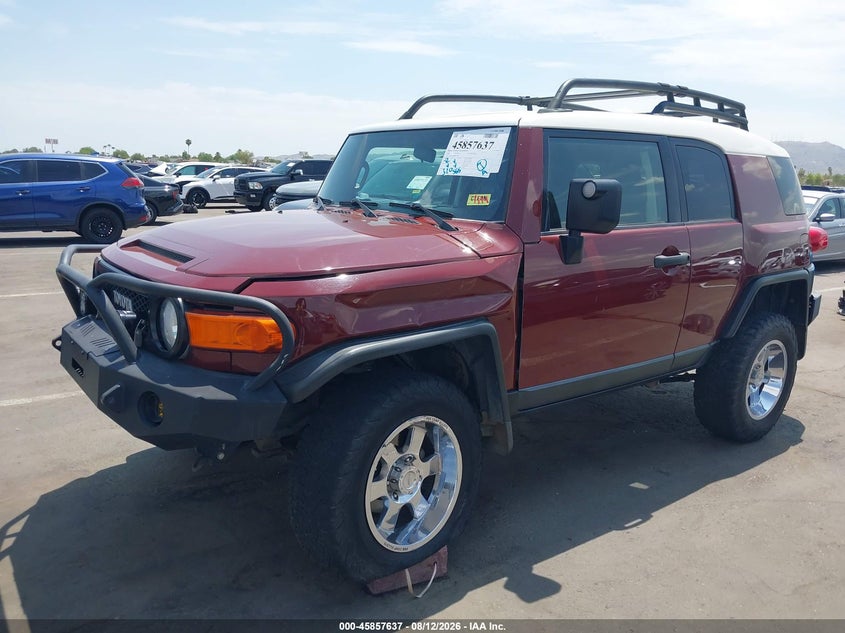 TOYOTA FJ CRUISER 2008 VIN JTEBU11F88K005268