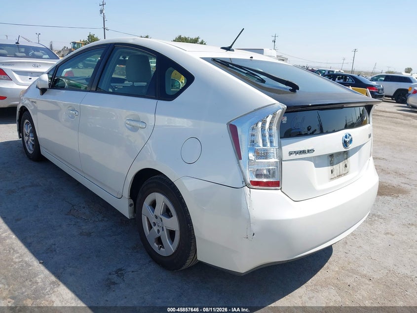 Vin: jtdkn3du4a5088001, lot: 46356579, toyota prius 20103