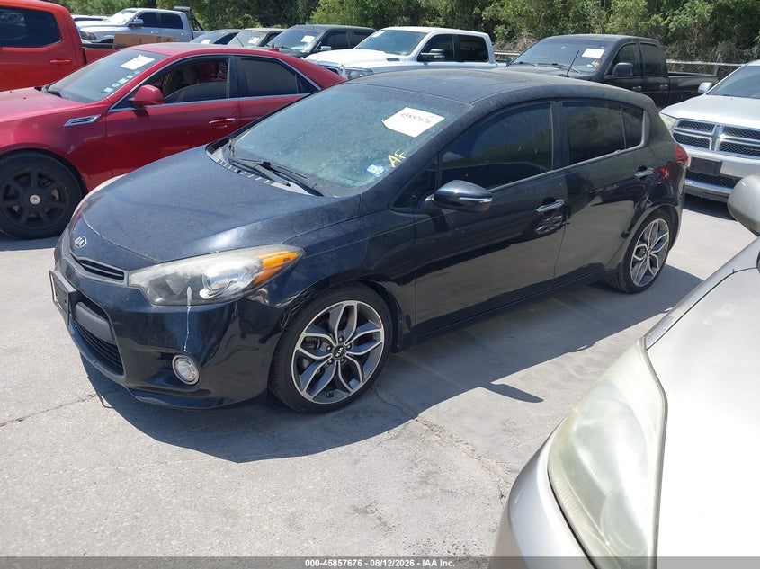 2016 KIA FORTE HATCHBACK 1.6L I-4 DI, DOHC, VVT, TURBO, 201HP