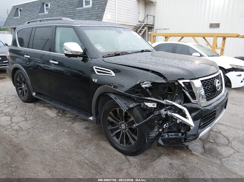 Vin: jn8ay2nc4h9500170, lot: 46356633, nissan armada platinum/sl/sv 2017 img_1