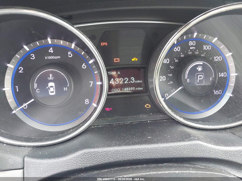 HYUNDAI SONATA 2011 VIN 5NPEC4AC0BH076661