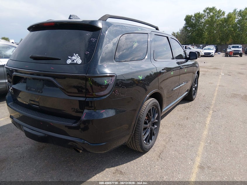 Vin: 1c4sdjct9fc169286, lot: 46356672, dodge durango r/t 20154