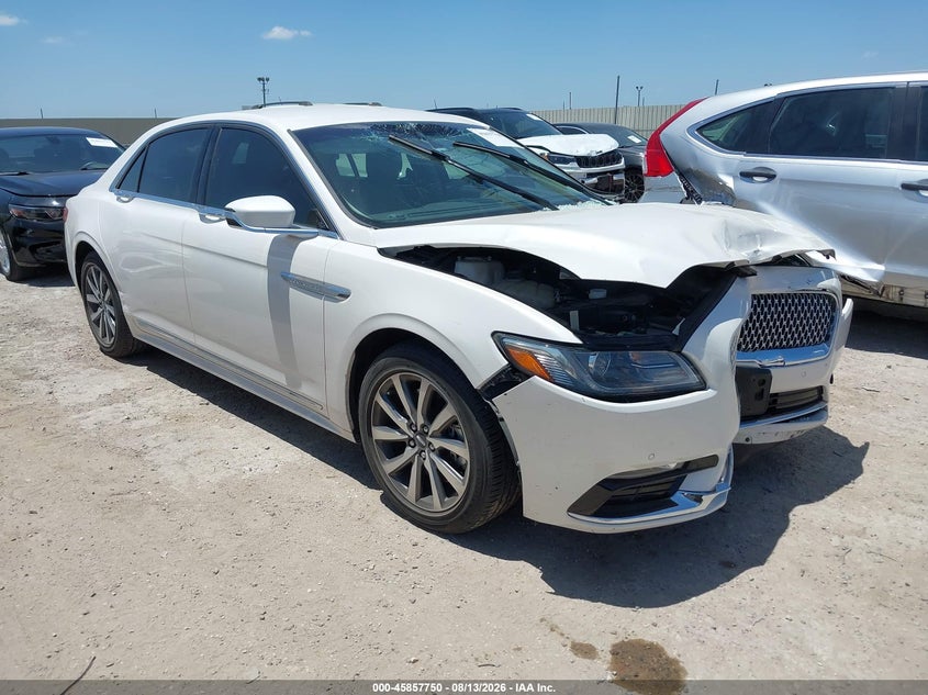 LINCOLN CONTINENTAL 2018 VIN 1LN6L9PKXJ5616737