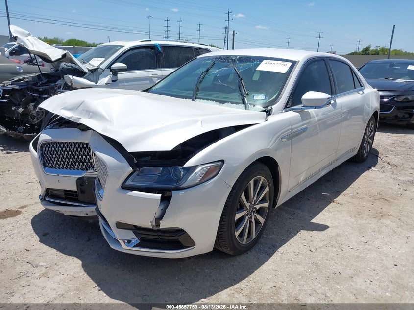 LINCOLN CONTINENTAL 2018 VIN 1LN6L9PKXJ5616737