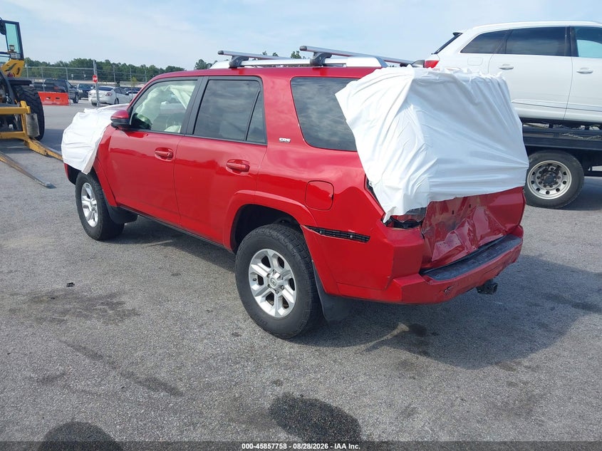 Vin: jtebu5jr0j5602601, lot: 46356692, toyota 4runner sr5 20183
