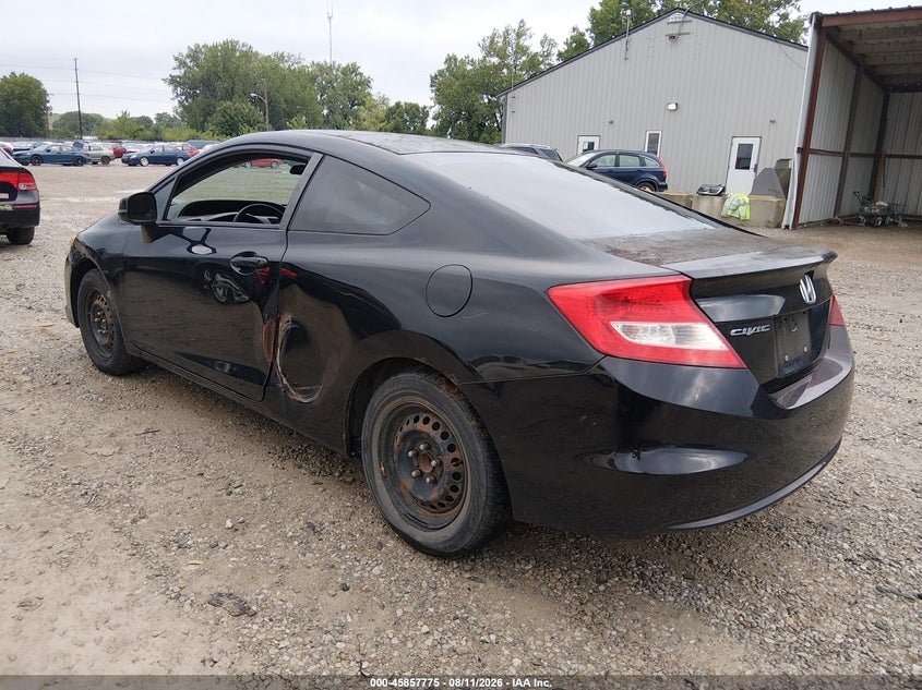 2012 HONDA CIVIC auction photo 3