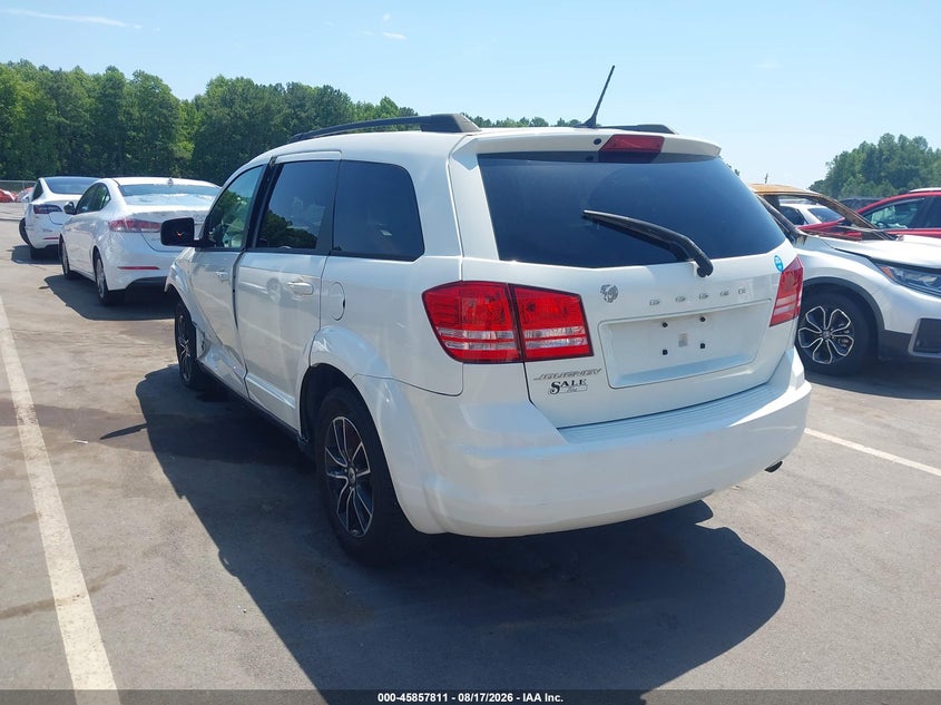 Vin: 3c4pdcab2jt218918, lot: 46356744, dodge journey se 20183