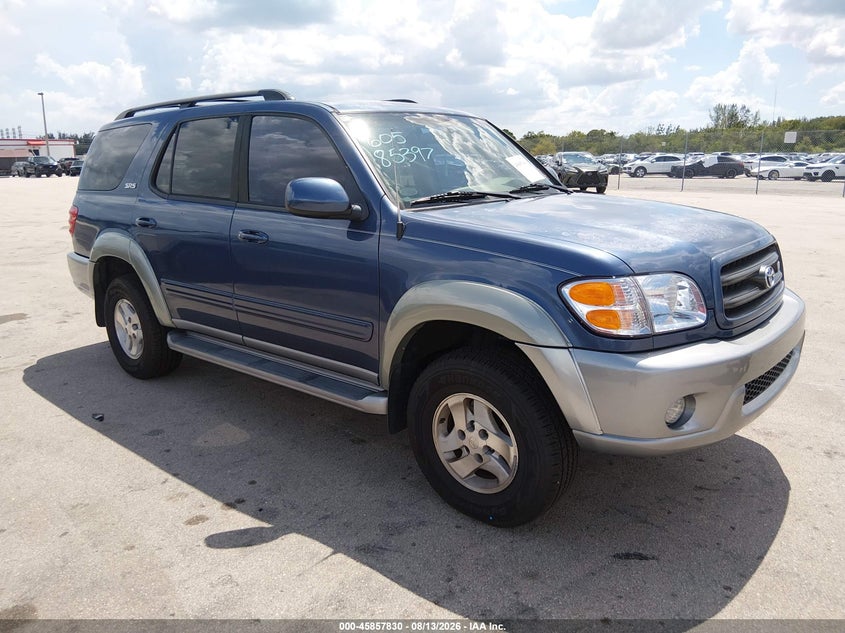 TOYOTA SEQUOIA 2003 VIN 5TDZT34A03S148590