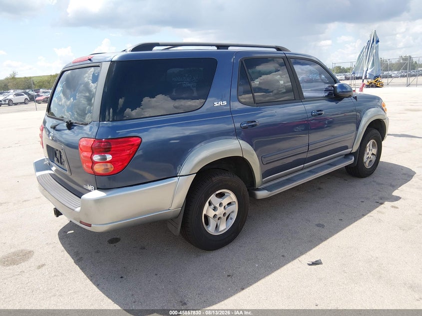 TOYOTA SEQUOIA 2003 VIN 5TDZT34A03S148590