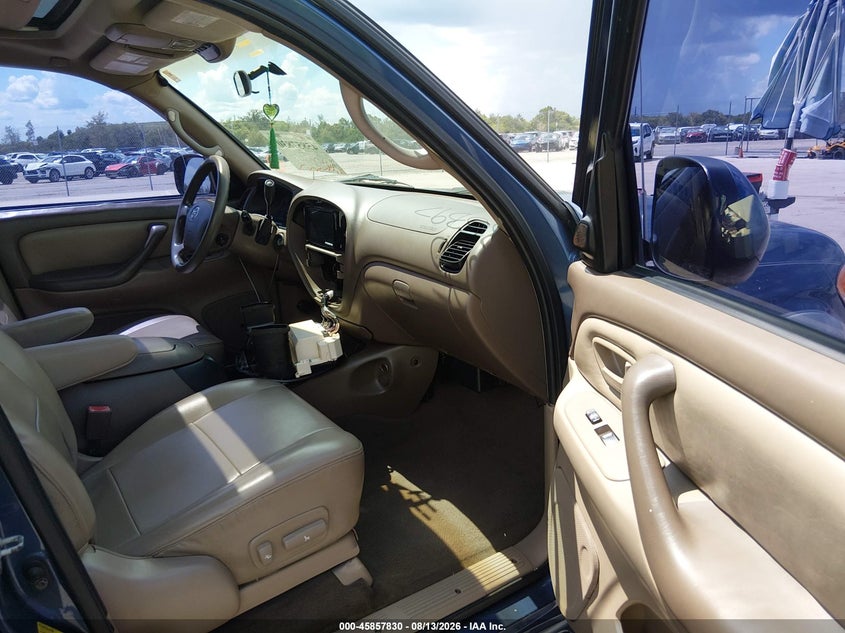 TOYOTA SEQUOIA 2003 VIN 5TDZT34A03S148590