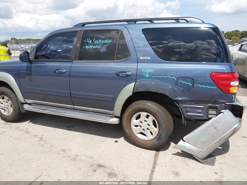 TOYOTA SEQUOIA 2003 VIN 5TDZT34A03S148590