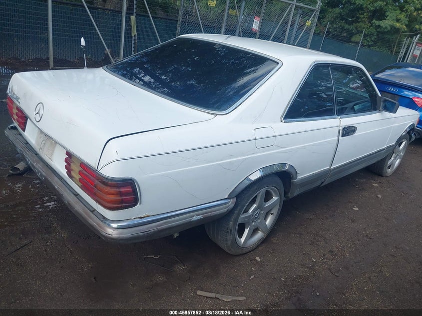 MERCEDES C500 1982 VIN WDB12604412000092