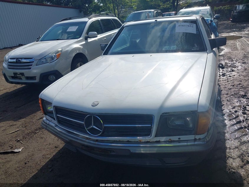 MERCEDES C500 1982 VIN WDB12604412000092