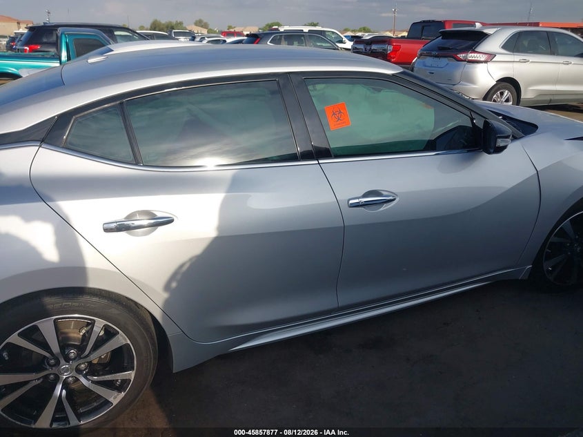 2018 NISSAN MAXIMA SEDAN 3.5L V-6 DOHC, VVT, 300HP