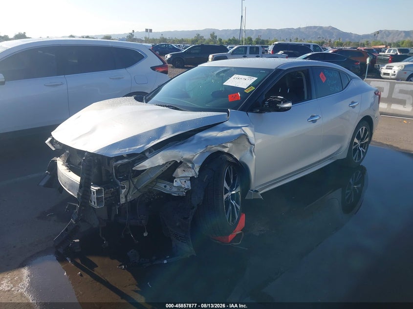 2018 NISSAN MAXIMA SEDAN 3.5L V-6 DOHC, VVT, 300HP