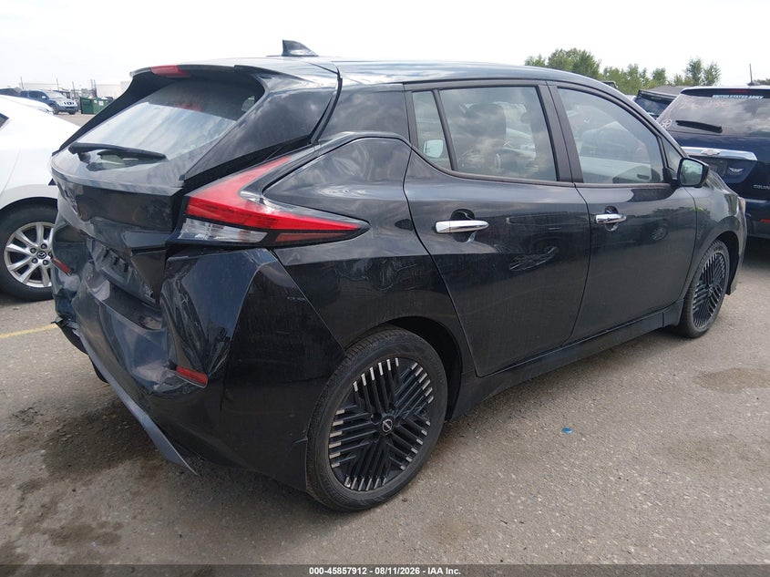 Vin: 1n4cz1cv1sc565512, lot: 46356845, nissan leaf sv plus 20254