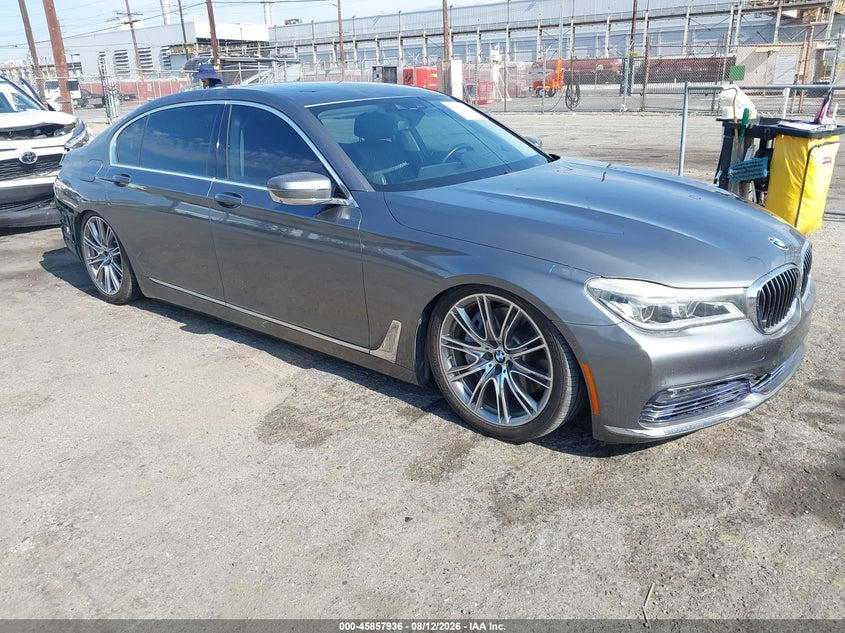 BMW 750I 2016 VIN WBA7F0C5XGGL99700