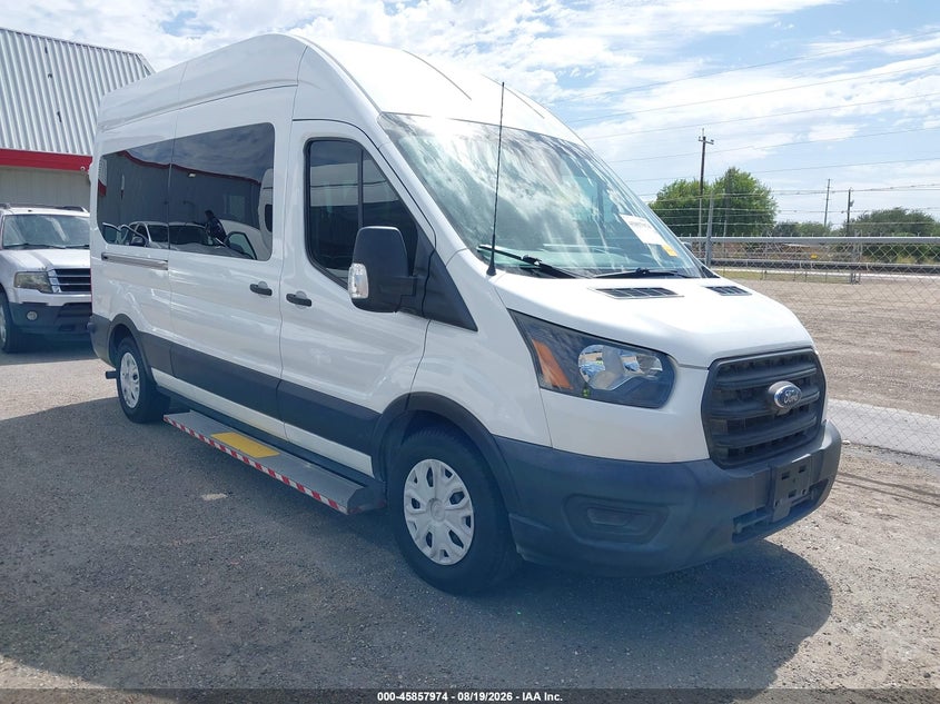 2020 FORD TRANSIT-350 PASSENGER VAN auction photo 1