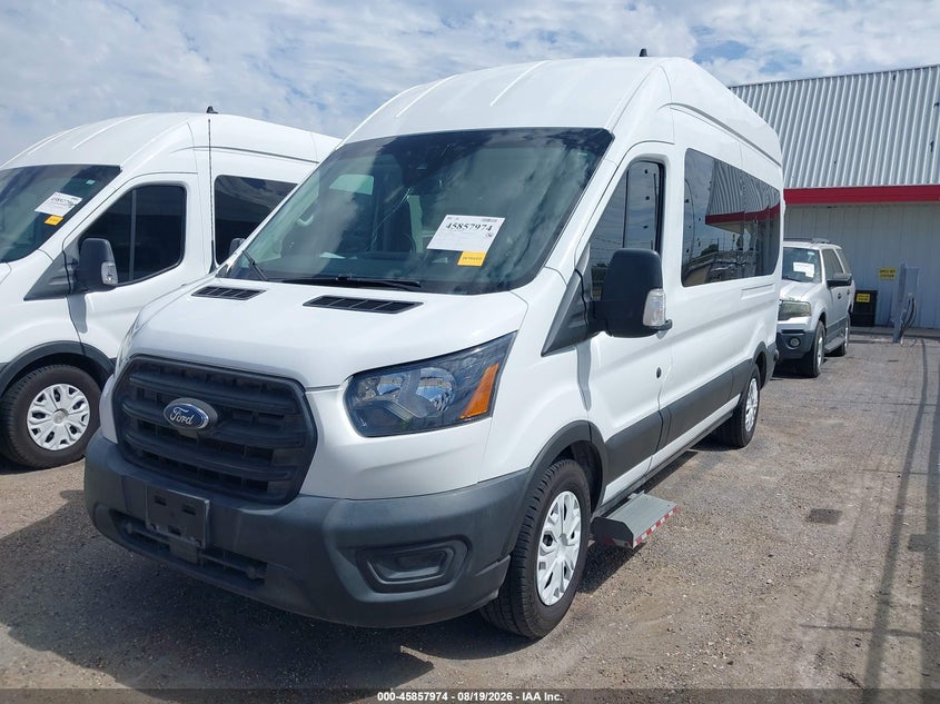 2020 FORD TRANSIT-350 PASSENGER VAN auction photo 2