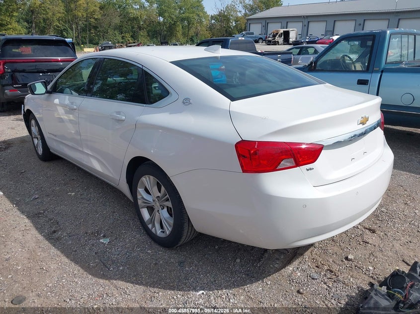 Vin: 1g1125s38fu138625, lot: 46356928, chevrolet impala 2lt 20153