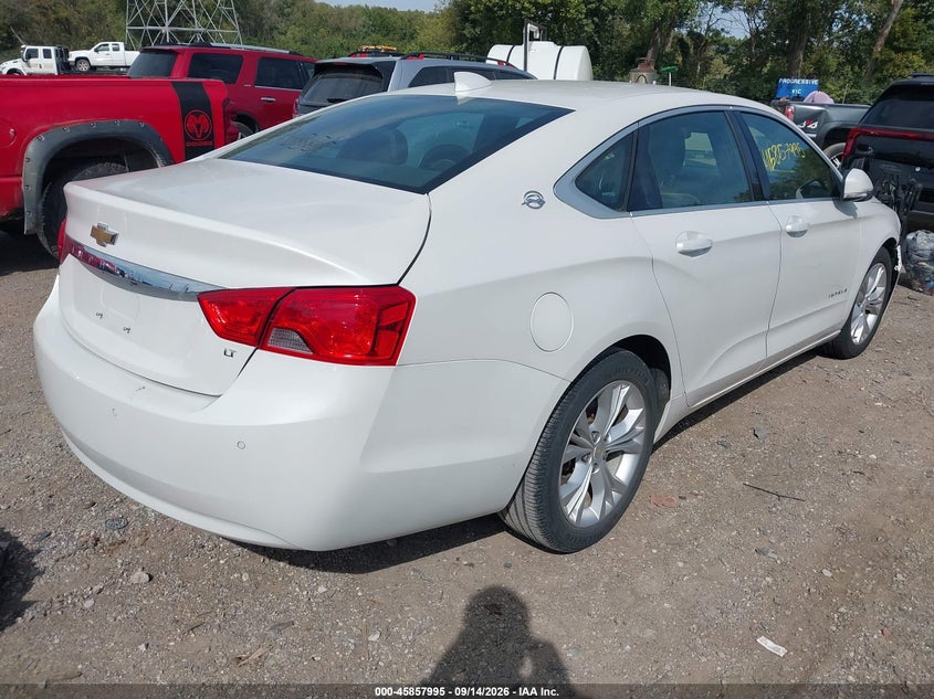 Vin: 1g1125s38fu138625, lot: 46356928, chevrolet impala 2lt 20154